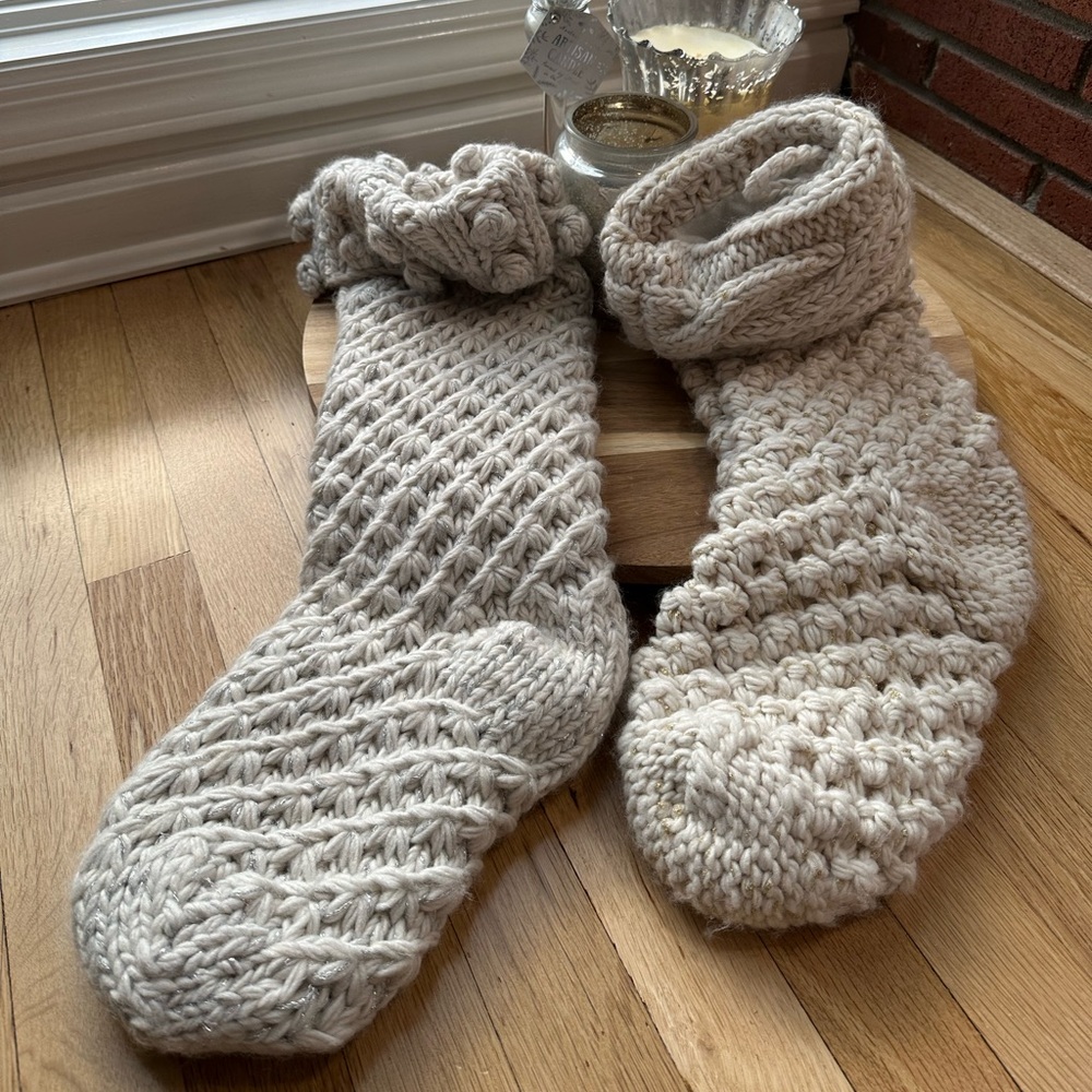 Cozy Knit Holiday Stockings